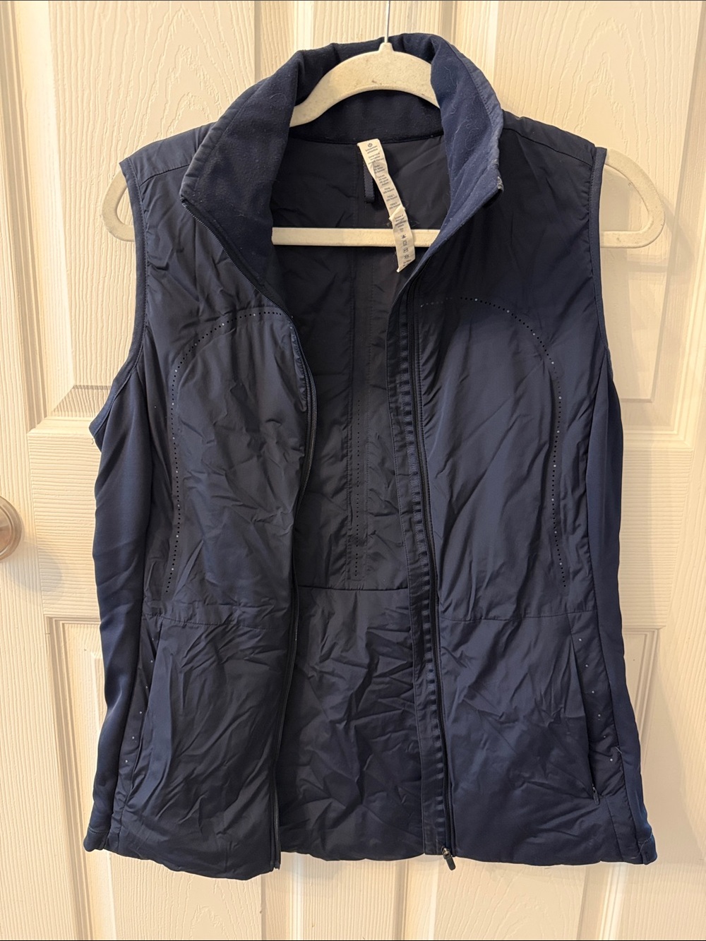 lululemon athletica Navy Quilted Vest